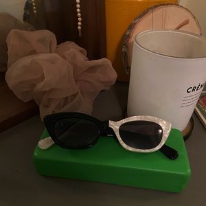 Fashion Brand Company Black and White Sunglasses
